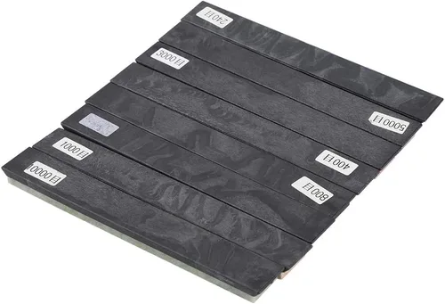 Vista 2 de 8 - Piece Whetstone Sharpening Stone Set, High - Grade Knife Sharpener with Grits 240# to 10000#, Portable Grinding Stone for Kitchen Knives