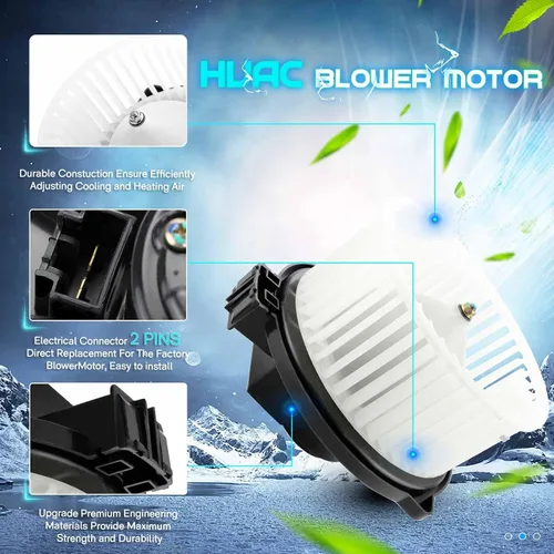 Vista 4 de Motor del ventilador del calentador 72223-FJ001 700290 75081 Compatible con 2014-2018 Subaru Forester, 2012-2016 Subaru Impreza, 2013-2015 Subaru XV