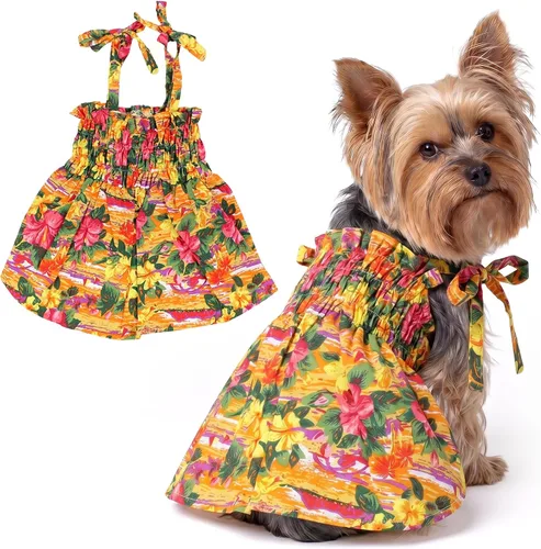 Vista 13 de Parisian Pet Chambray - Vestido para perro - Ligero sin mangas para perro, niña, talla XS Chambray en general