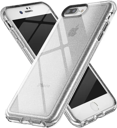 Vista 14 de TENOC Funda para iPhone 6 y iPhone 6s, Funda negra con amortiguador protector antihuellas mate para 4.7 pulgadas