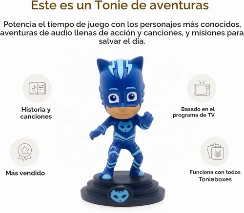 Vista 4 de Figurita de juguete de audio Catboy de Tonies de PJ Masks