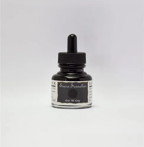 Vista 10 de Sennelier Tinta de dibujo, botella de 1.0 fl oz, azul ultramar Azul ultramarino