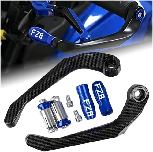 Vista 2 de Motorcycle Brake Protector Motorcycle Handlebar Grips Guard Brake Clutch Levers Protector for FZ8 FZ 8 2010-2018 2011 2012 2013 2014 2015 2016