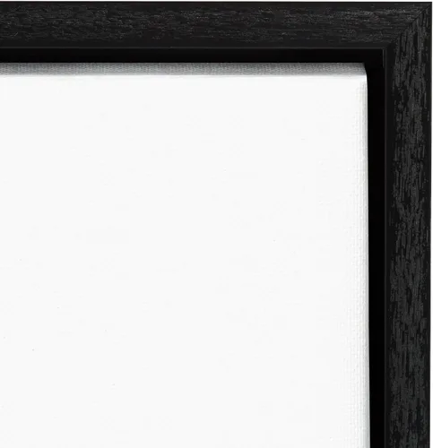 Vista 3 de Amanti Art Framed Canvas Wall Art 16x16 Peacock Garden III BW by Miranda Thomas, Framed Wall Art Canvas, Animals Artwork, Modern Decor, Small Poster