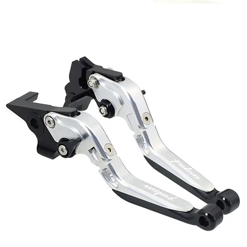Vista 8 de NIKKHO Palanca de embrague de freno para BA & JAJ PULSAR200/NS200 PULSAR135 Pulsar 200 NS200 RS200 A motocicleta CNC aluminio plegable ajuste