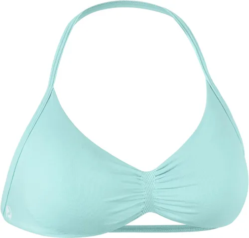 Vista 23 de AUROLA - Brasier deportivo Influence con tirantes delgados para mujer, brasier con relleno y tirantes de impacto sin espalda, para entrenamiento
