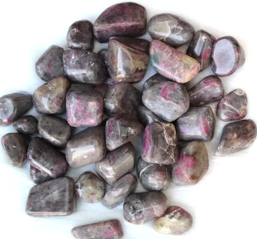 Vista 12 de Jet Amazonite - Piedra rodada de 3.53 oz aprox. de 0.75 a 1 pulgada con bolsa de terciopelo (Amazonita)