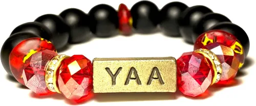Vista 69 de Pulseras africanas tradicionales con nombre nacido en el día para mujeres de Ghana, materiales naturales, ajuste cómodo y holgado