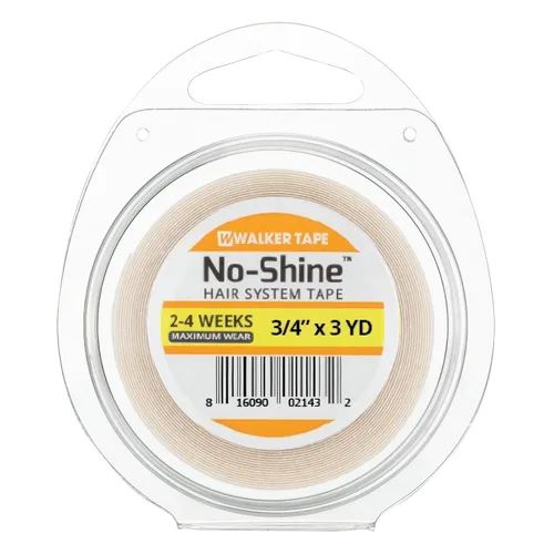 Vista 13 de Walker Tape No-Shine - Rollo de cinta para sistema capilar de 1/2 pulgada x 12 yardas, cinta hipoalergénica de doble cara para pelucas, sistemas