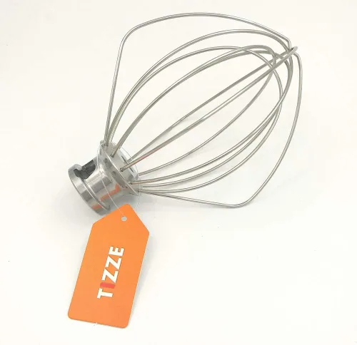 Vista 7 de Accesorio de batidor de 6 alambres compatible con batidora de pie KitchenAid de cabezal inclinable, reemplaza K45WW, acero inoxidable, batidor