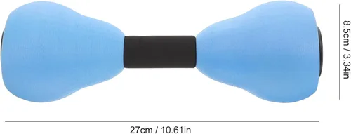 Vista 6 de KALLORY 1 par de mancuernas de agua ajustables coloridas portátiles de Eva para entrenamiento acuático para fortalecer los brazos y hombros