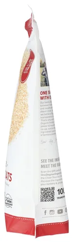 Vista 5 de ONE DEGREE ORGANIC FOODS Avena Orgánica Germinada Cortada en Acero 24oz, 24 oz