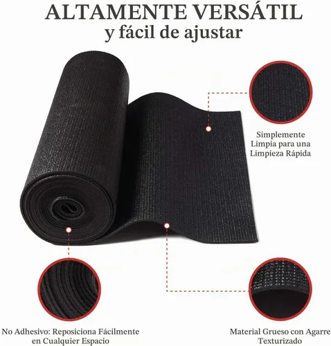 Vista 6 de B&C Home Goods Forro antideslizante para caja de herramientas, ajustable, protege herramientas, 16" x 16 pies