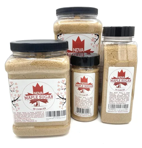 Vista 3 de Nova Maple Sugar - Azúcar de arce puro grado A (3 libras)