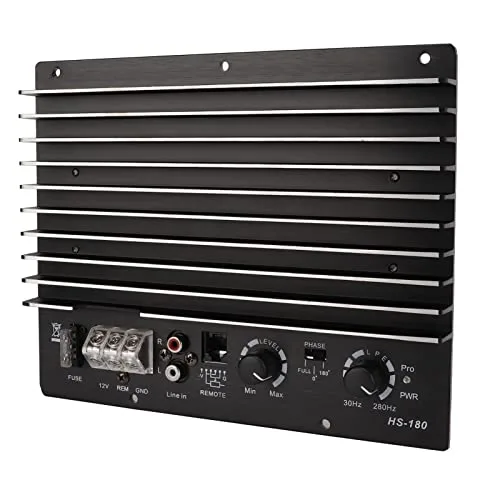 Vista 7 de Negro 12 V Amplificador de Coche 1000 W Audio Subwoofer Amplificador de Potencia Multi para Automóvil