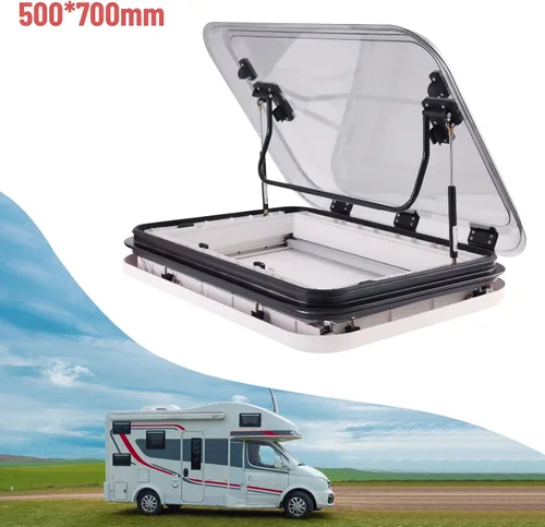 Vista 3 de Kit de ventilación de techo para caravana de caravana, caravana de caravana, autocaravana, caravana, caravana, caravana, caravana, caravana