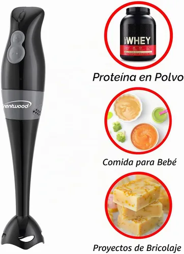 Vista 4 de Brentwood Appliances HB-32BK Batidora de mano de 2 velocidades y 200 vatios (negro)