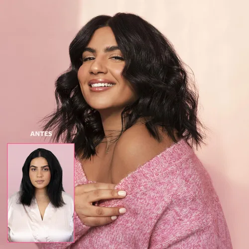 Vista 7 de Design.Me PUFF.ME - Mousse voluminizador para el cabello, espuma ligera y flexible para rizos, ondas o cabello liso, sin sulfatos ni parabenos