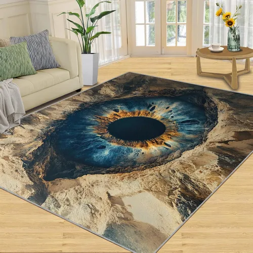 Vista 15 de Girl Horse Rugs for Bedroom, Horse Area Rug, Animal Rugs for Living Room, Indoor Non-Slip Rug, Machine Washable Carpet for Front Entrance Floor