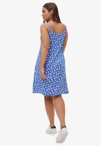 Vista 3 de Ellos Vestido sin mangas de punto de talla grande para mujer