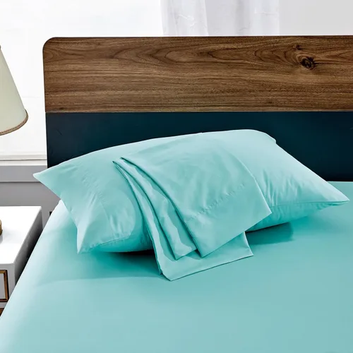 Vista 17 de FreshCulture Fundas de Almohada Beige Tamaño Queen Paquete de 2 - Juego de Fundas de Almohada - Cierre de Sobre - Tela de Microfibra Cepillada Suave