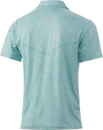 Vista 2 de HUK Polo Icon X para hombre Camiseta de pesca con protección solar UPF 50