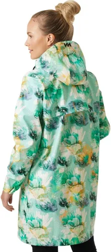 Vista 2 de Helly-Hansen Abrigo de lluvia de musgo para mujer