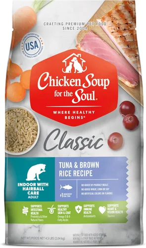 Vista 17 de Chicken Soup for the Soul Natural Premium Alimento seco para gatos adultos, primer ingrediente de carne real, sin subproductos, apoya la salud