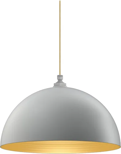 Vista 52 de Steel Lighting Co. Melrose - Lámpara colgante Montada en el techo Cúpula redonda de 18 pulgadas Estilo moderno contemporáneo de granja