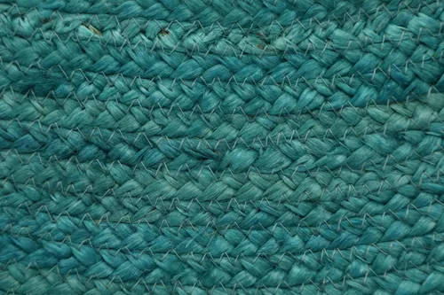 Vista 47 de Natural Jute Collection - Alfombra rectangular de 2 x 3 pies, alfombra de yute trenzada a cuadros multicolor de 0.27 pulgadas de grosor, ideal