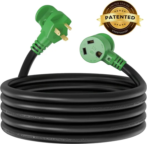 Vista 7 de RVMATE - Cable de extensión de alimentación RV de 30 amperios y 15 pies