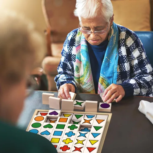 Vista 8 de Keeping Busy Combina las Formas Actividades Grandes de Demencia para Personas Mayores Productos de Demencia para Ancianos Juegos de Memoria