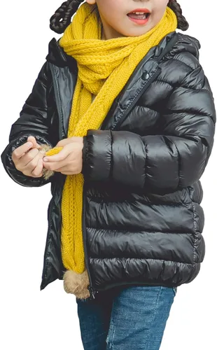 Vista 4 de Abrigos de invierno de estilo inflado con capucha para bebé