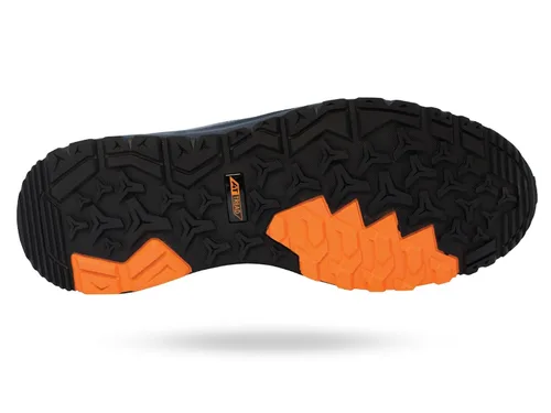 Vista 3 de New Balance Botas industriales Speedware con punta compuesta para hombre, grisnaranja, 10 de ancho