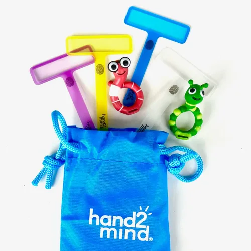 Vista 5 de hand2mind FingerFocus - Resaltador para amigos de seguimiento, tiras de lectura guiada, rastreador de lectura, superposiciones