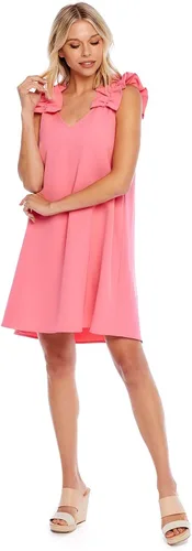 Vista 3 de Mud Pie Vestido sin mangas con volantes para bebé niña Cece