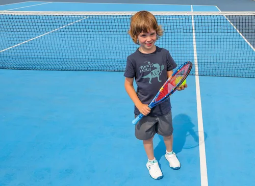 Vista 5 de HEAD Paw Patrol - Raqueta de tenis junior, azul/17 pulgadas