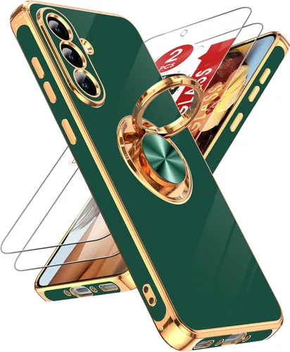 Vista 31 de LeYi Funda para iPhone XR: con Protector de Pantalla de Vidrio Templado [Paquete de 2] Soporte de Anillo Giratorio de 360°, Soporte Magnético