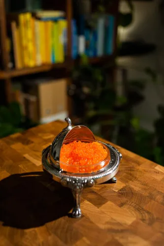Vista 2 de Caviar de trucha arcoíris (1 oz)