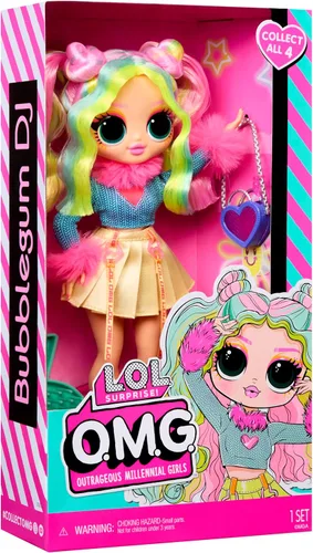 Vista 5 de Muñeca LOL Surprise OMG - Bubblegum DJ
