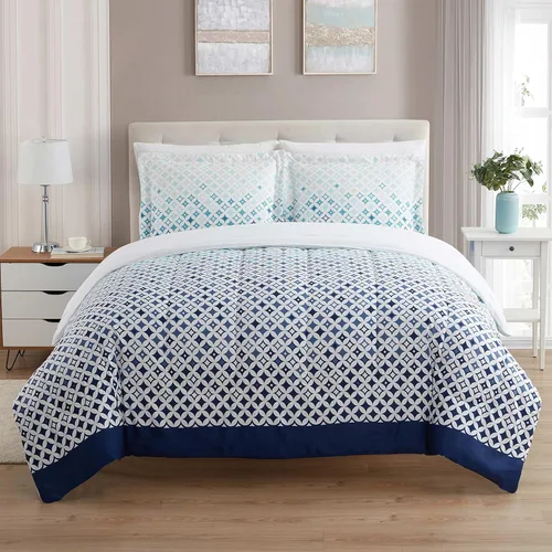 Vista 51 de Sweet Home Collection Juego de edredón de 7 piezas de color sólido para todas las estaciones, manta alternativa de plumón suave y lujosas sábanas