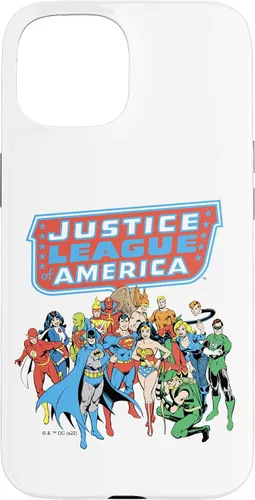 Vista 6 de Funda para iPhone 16 DC Comics Justice League Of America Group Shot