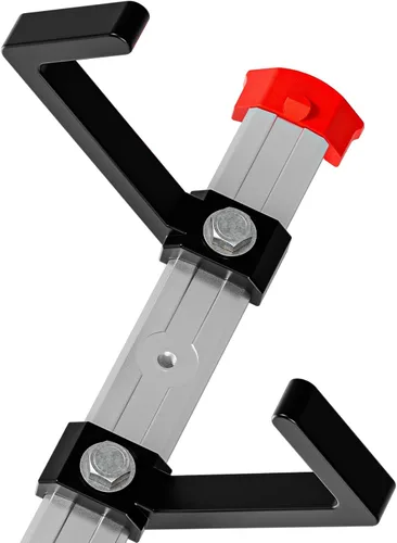 Vista 2 de Soporte de cable de extensión para sistema de riel Alpha compatible con caja de herramientas Milwaukee Packout (negro)