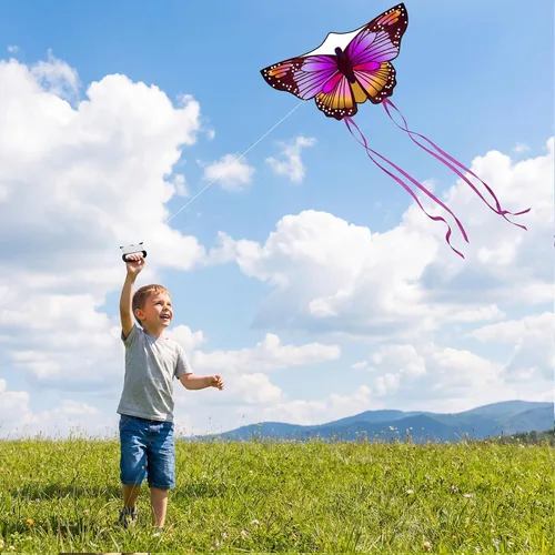 Vista 8 de 3 Pack Large Kites, Easy to Fly Beach Kites