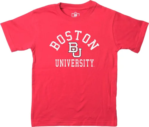 Vista 3 de Wes and Willy Camiseta de algodón orgánico de manga corta para niños de la NCAA