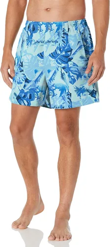 Vista 111 de Columbia Super Backcast - Pantalón corto de agua para hombre Impresión de tinte negro