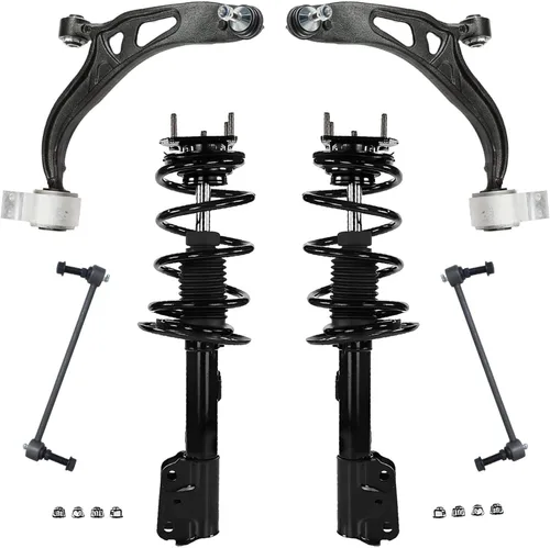 Vista 163 de Detroit Axle - Kit de brazos de control delantero para Chevy Silverado 1500 GMC Sierra 1500 GMC Sierra 1500 Avalanche Yukon Tahoe Escalade ESV EXT