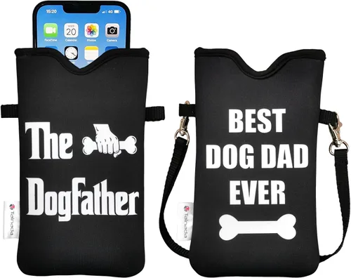 Vista 57 de Tainada Funda Estuche Bolsa de Neopreno para Teléfono para Hombres y Mujeres con Correa Cruzada/Cordón para el Cuello para iPhone 17/16/15 Pro Max