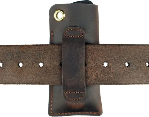 Vista 5 de VIPERADE PJ8+PJ11 funda de cuchillo de cuero, funda de linterna, funda de mutitool