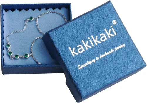 Vista 13 de Pulsera de plata de ley 925 para mujer, pulsera de mano para mujer, pulseras esclavas de 7 a 9 pulgadas ajustable